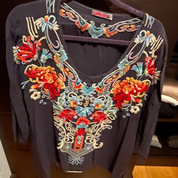 Two Johnny Was Size L Blouses - Picture 5 of 7